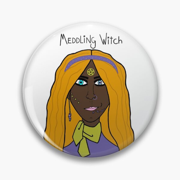 Item preview, Meddling Witch designed and sold by Dance Beneath The Stars Designs.