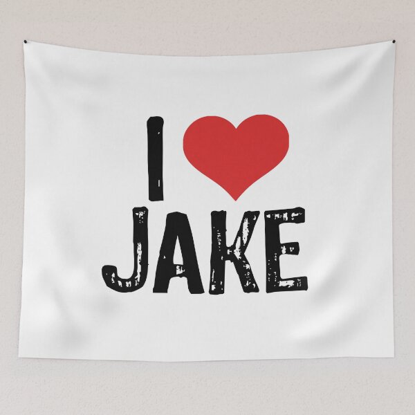 Item preview, I Love Jake designed and sold by The "I Love Everything" Shop.