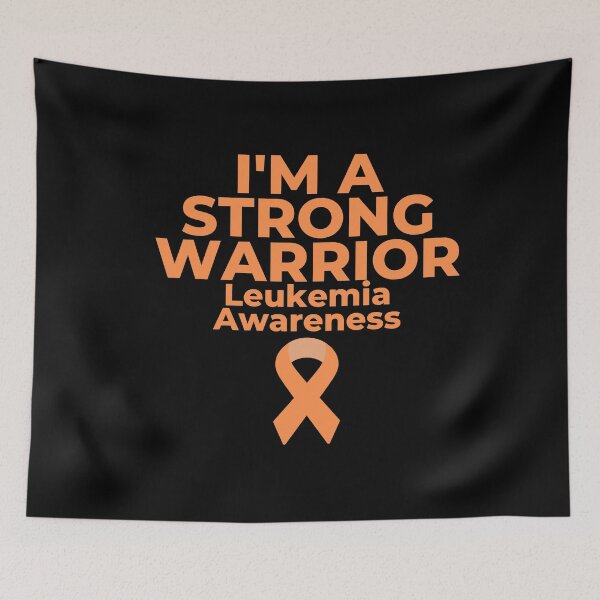 Item preview, Leukemia Awareness Strong Warrior designed and sold by healthybrains.