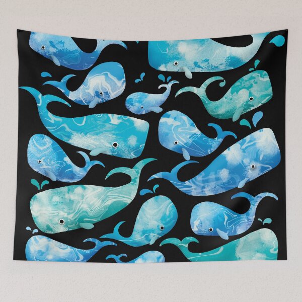 Item preview, Wonderful Whales designed and sold by Karin Taylor.