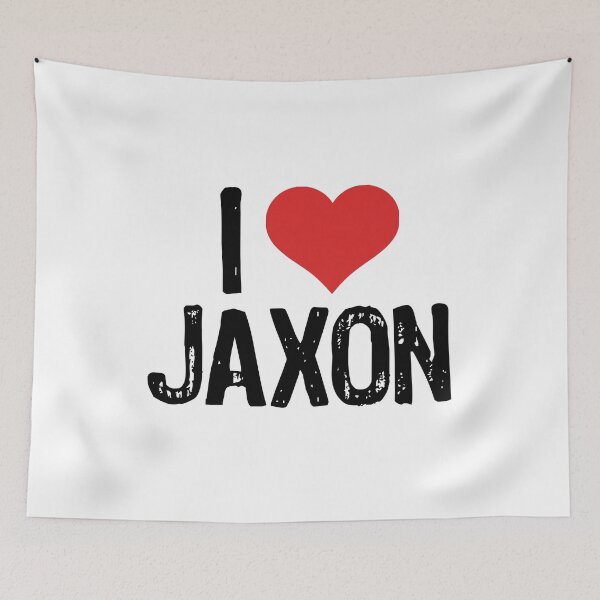 Item preview, I Love Jaxon designed and sold by The "I Love Everything" Shop.