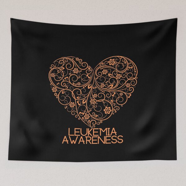 Item preview, Leukemia Awareness Heart designed and sold by healthybrains.