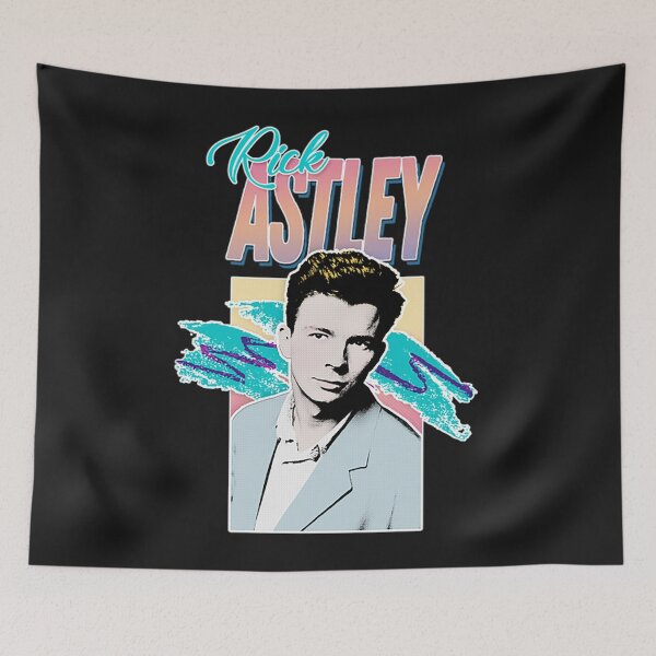 Artikelvorschau, Rick Astley T-ShirtRick Astley 80s Aesthetic Tribute Design entworfen und verkauft von CumbeAubu.