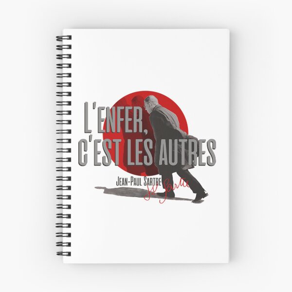Item preview, Hell Is Other People T-ShirtSartre Hell Is Other People L'enfer, c'est les autres Jean Paul Sartre Quote designed and sold by BasilRobert.