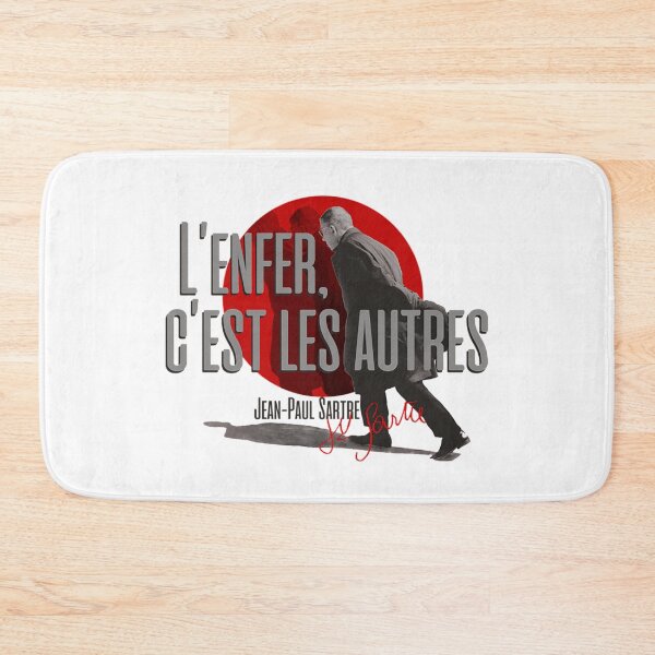 Item preview, Hell Is Other People T-ShirtSartre Hell Is Other People L'enfer, c'est les autres Jean Paul Sartre Quote designed and sold by BasilRobert.