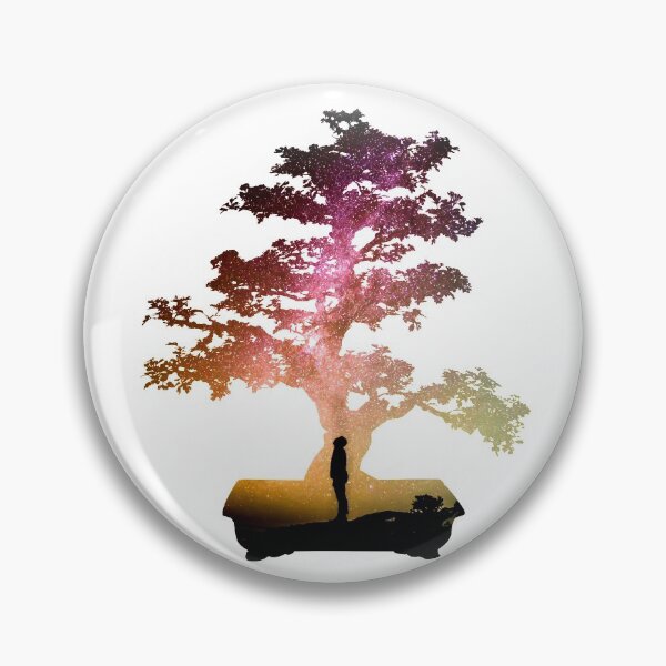 Item preview, Bonsai Tree Milky Way Galaxy Design designed and sold by Heathermarie321.