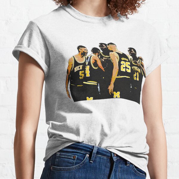 michigan fab 5 t shirt