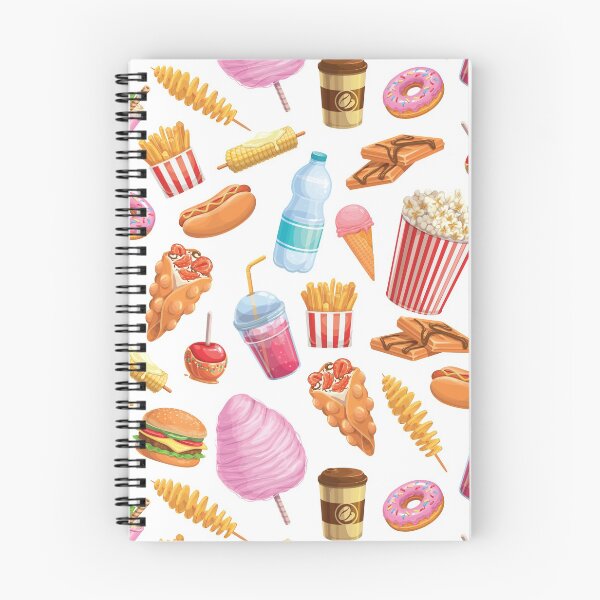 Item preview, Fries Hamburger Popcorn Chocolate Candy Pattern designed and sold by ozunu.
