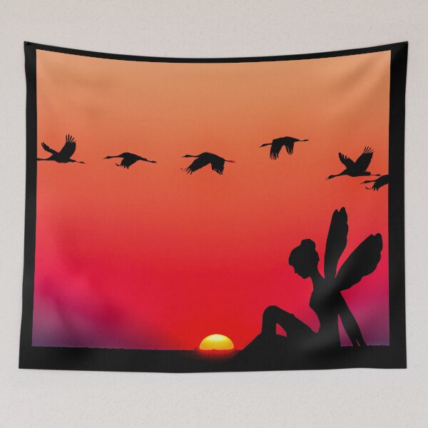 Item preview, Fairy with Sunrise designed and sold by chahakisha.
