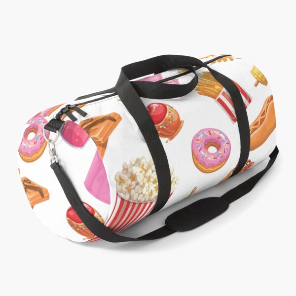 Item preview, Fries Hamburger Popcorn Chocolate Candy Pattern designed and sold by ozunu.