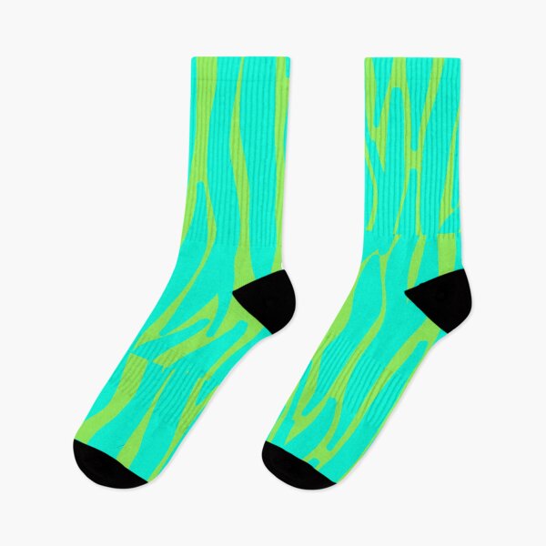 Item preview, Blue and Green Tiger or Zebra Print designed and sold by Infinotterns.