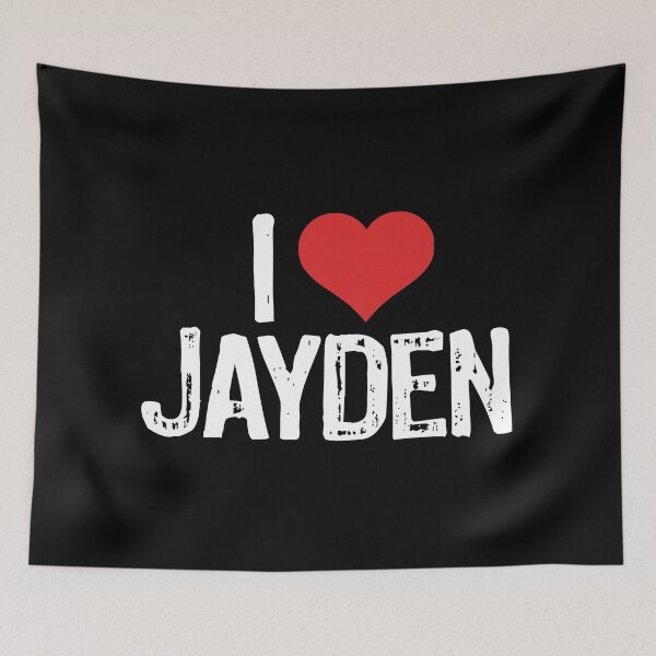 Item preview, I Love Jayden designed and sold by The "I Love Everything" Shop.