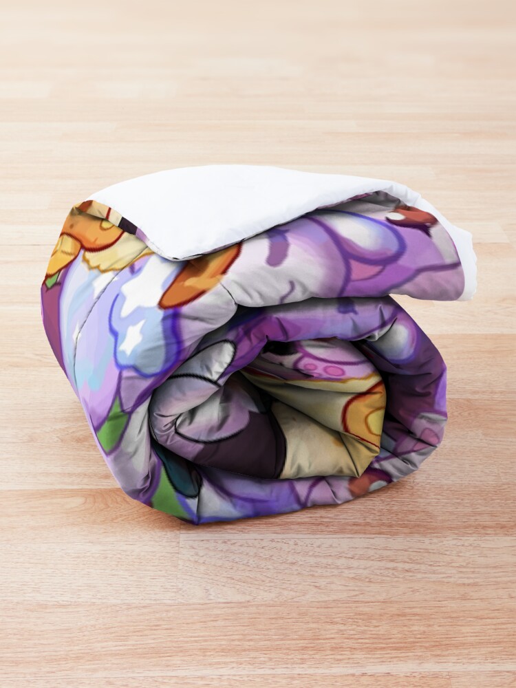 Alternate view of Aphmau Meow Plushies Anime Cats Comforter