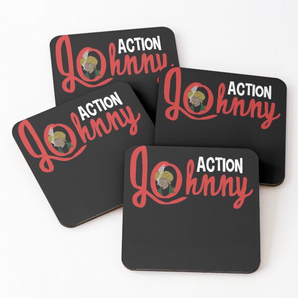 Item preview, Action Johnny for Dark Backgrounds Quest Movie In Good Cartoon With Mysterious Machines designed and sold by JonnyQuestMovie.