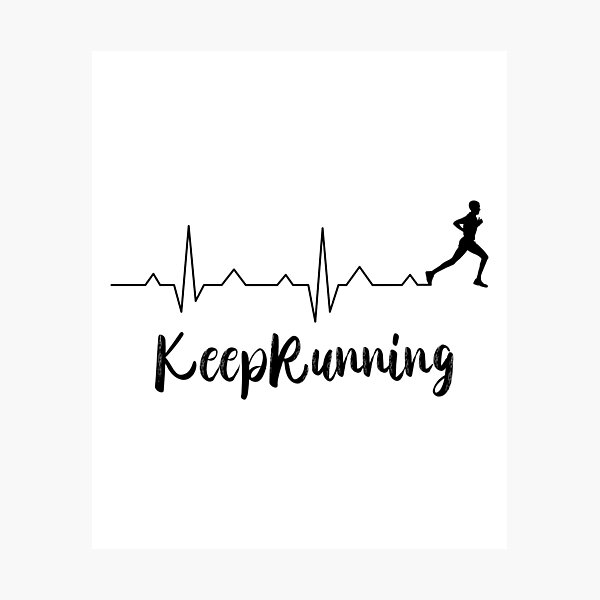 Item preview, Keep Running designed and sold by MIGHTYSTUDIO.