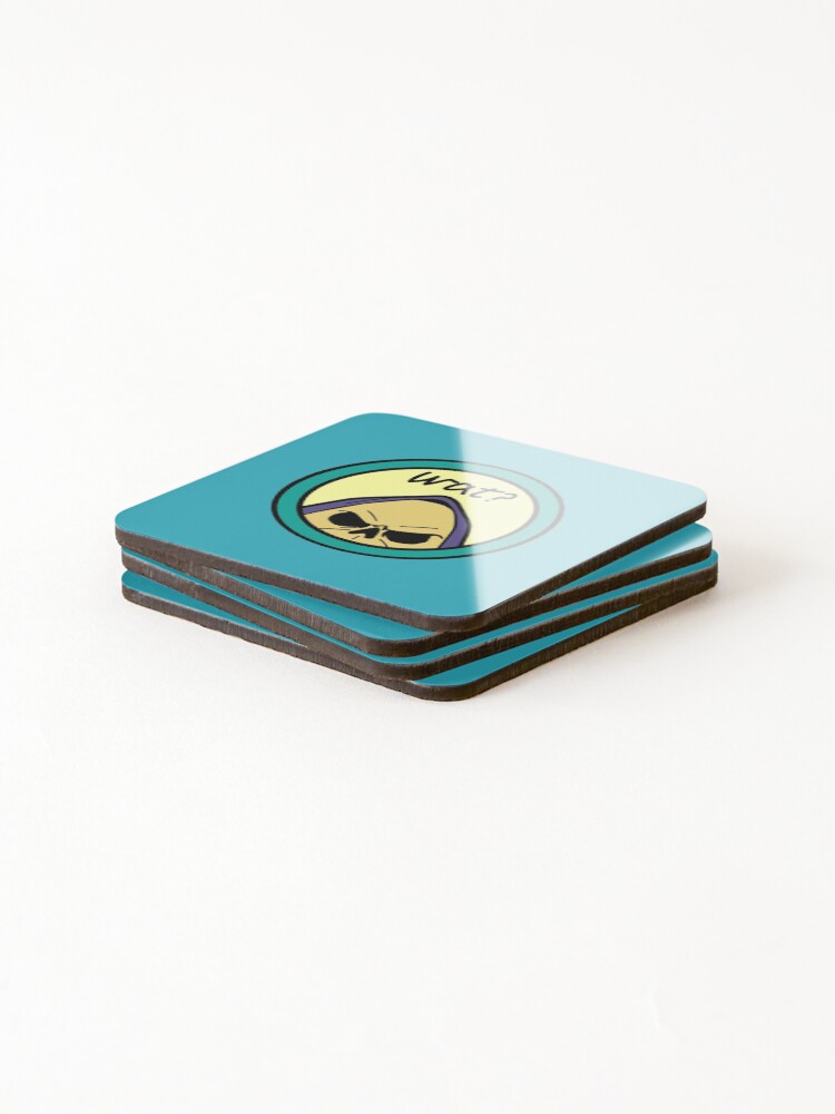 Thumbnail 4 of 5, Coasters (Set of 4), Wat? designed and sold by RBIllustrations.