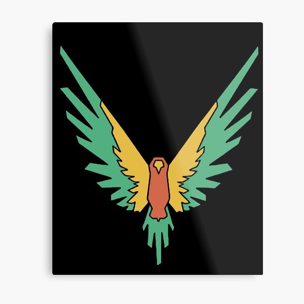 Logan Paul Maverick Logo Kids Metal Print