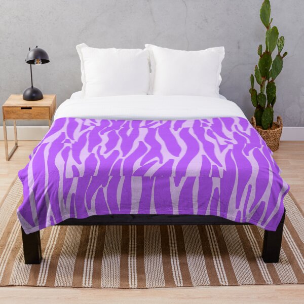 Item preview,  Purple Tiger or Zebra Print designed and sold by Infinotterns.