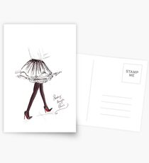 Strolling Through Paris Postcards