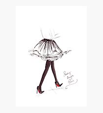 Strolling Through Paris Photographic Print