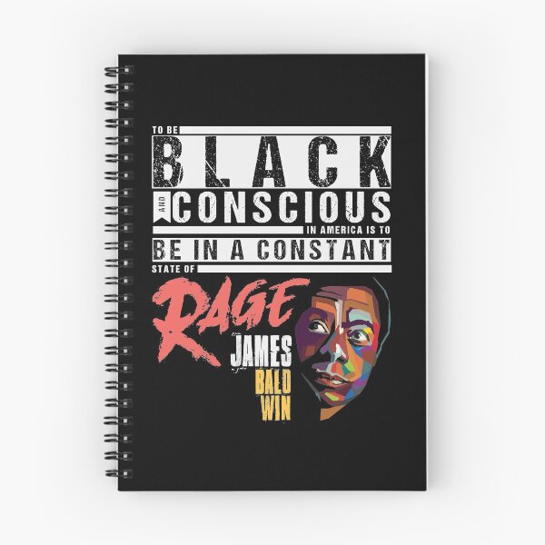 Item preview, To Be Black and Conscious James Baldwin designed and sold by TeeSwagDesings1.