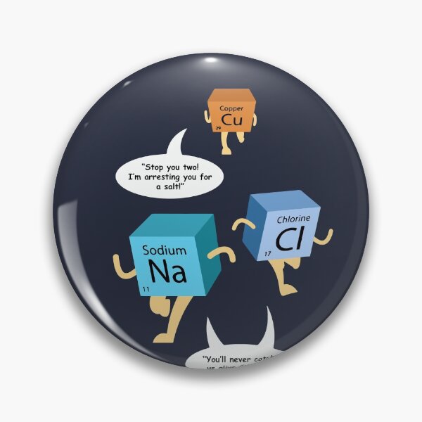 Item preview, Arrest For A Salt Chemistry Gag designed and sold by Bricke.