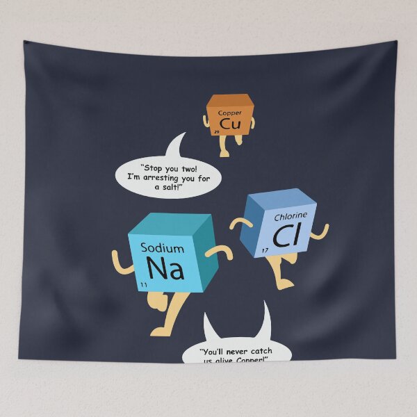 Item preview, Arrest For A Salt Chemistry Gag designed and sold by Bricke.
