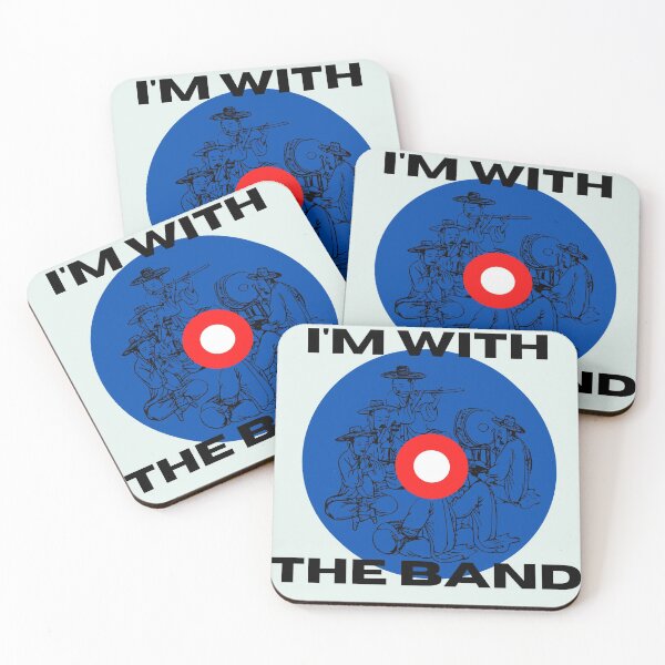 Item preview, I'm With the Band - Korean K Pop designed and sold by HailYourPug.