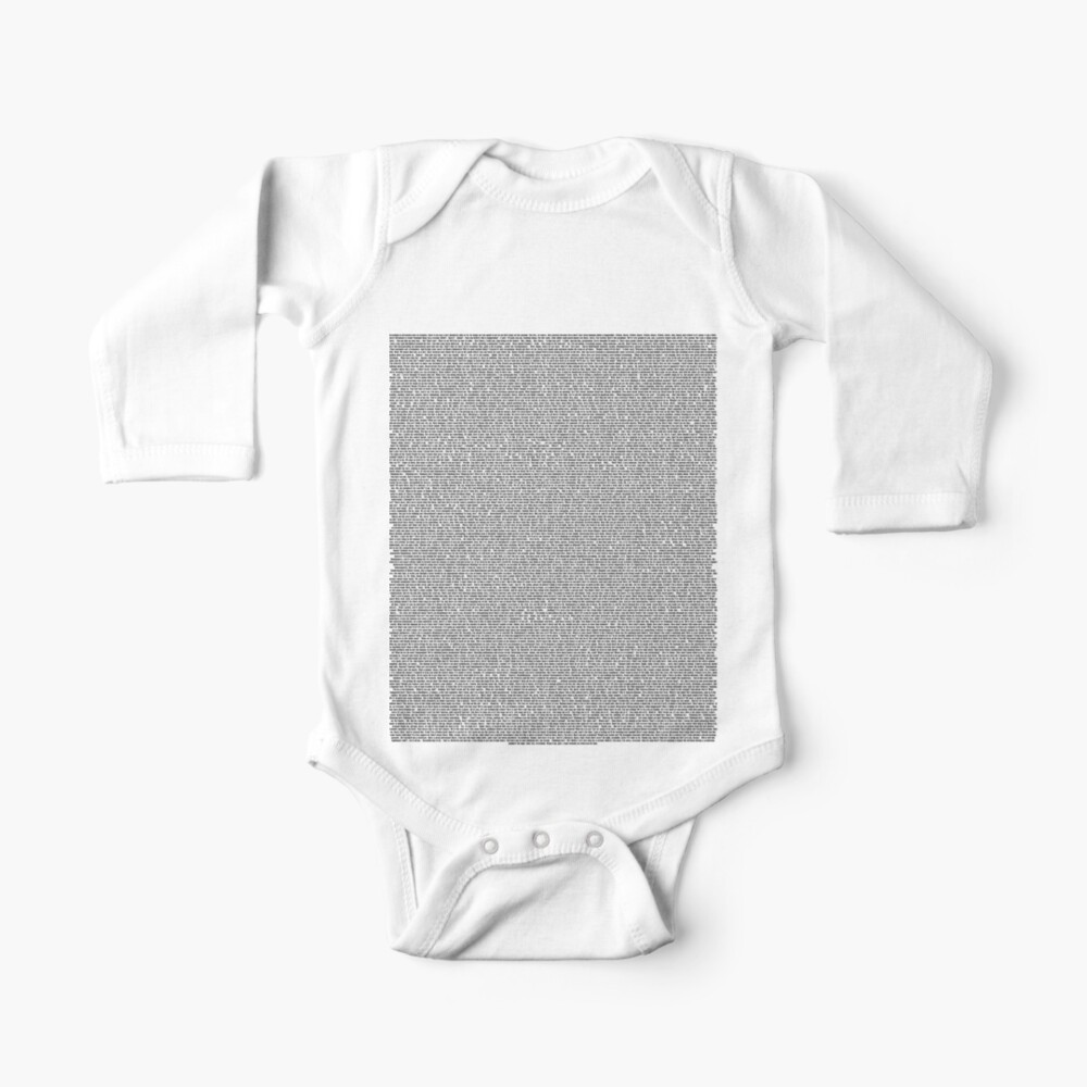 Item preview, Long Sleeve Baby One-Piece designed and sold by raviolidesigns.