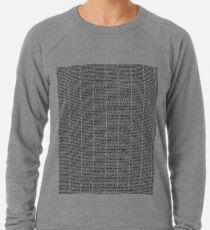 Bee Movie Script (Updated: Check Description For Details) Lightweight Sweatshirt