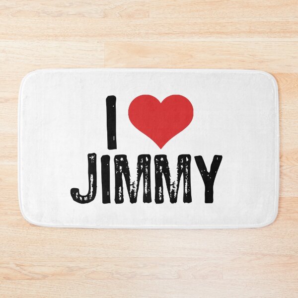 Item preview, I Love Jimmy designed and sold by The "I Love Everything" Shop.