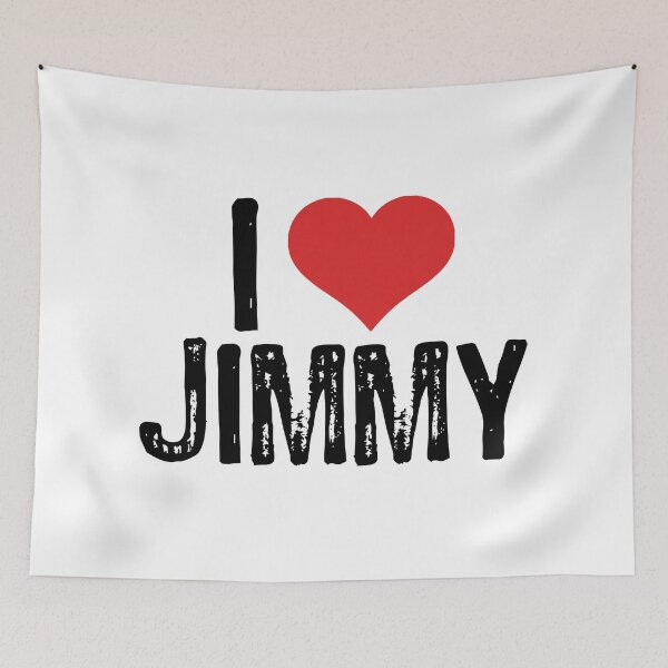 Item preview, I Love Jimmy designed and sold by The "I Love Everything" Shop.