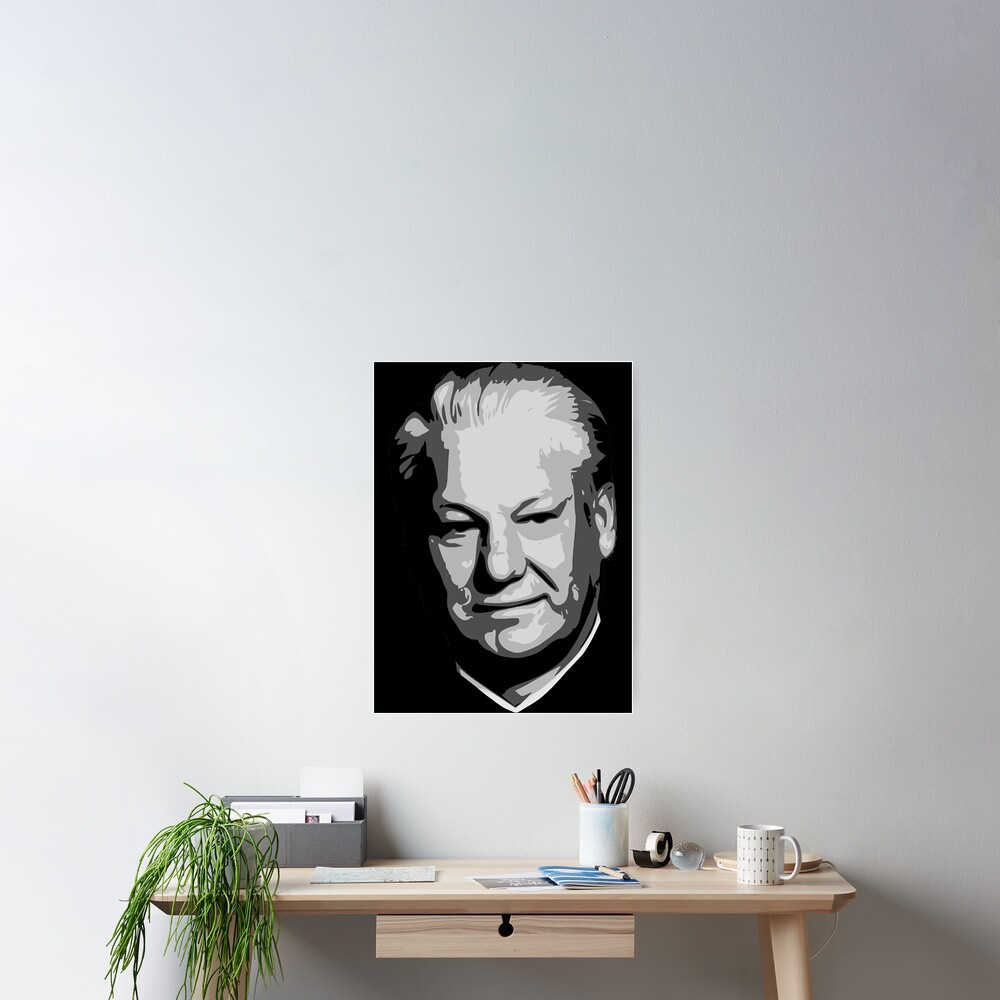 “Boris Yeltsin Black and White " Poster for Sale by isatouolause