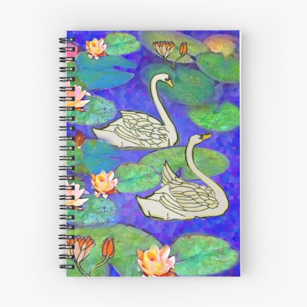 Item preview, espdzines swans amongst the lilies designed and sold by EspDzines.