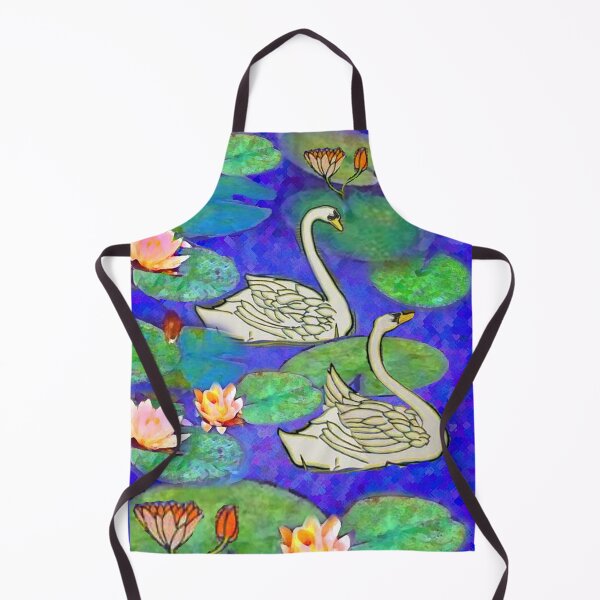 Item preview, espdzines swans amongst the lilies designed and sold by EspDzines.