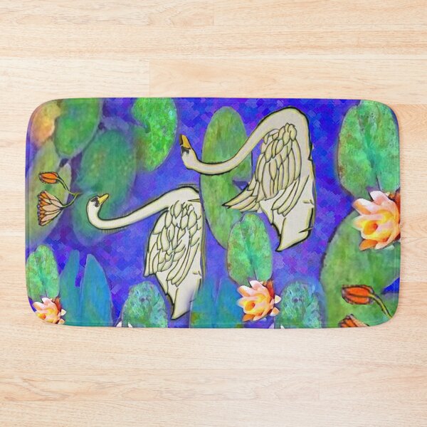 Item preview, espdzines swans amongst the lilies designed and sold by EspDzines.