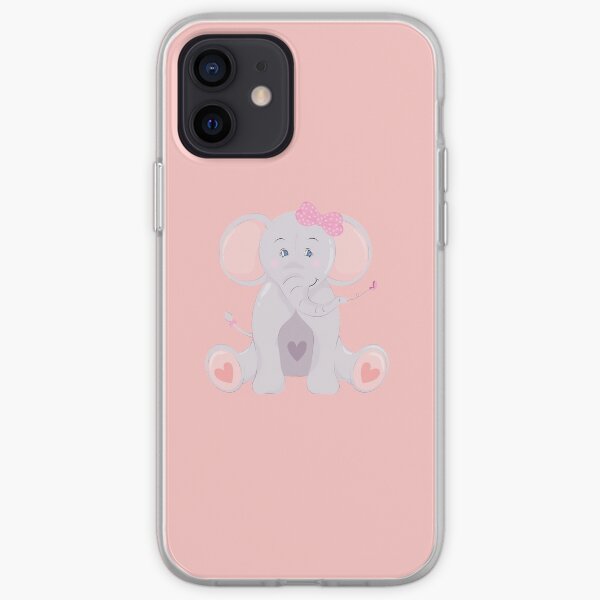 Rosa Elefant Iphone Hullen Cover Redbubble