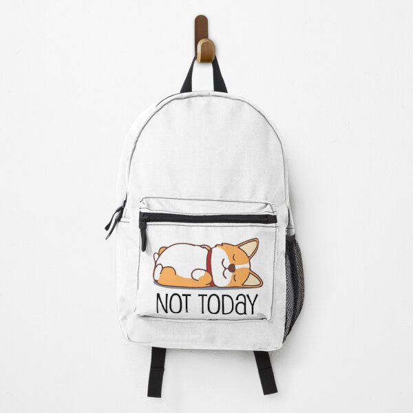 Item preview, Cute Not Today Lazy Corgi designed and sold by JaniceRuthArts.