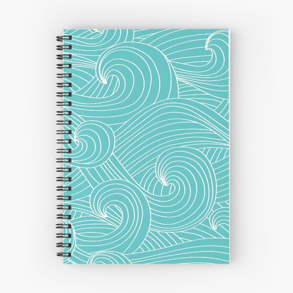 Item preview, Sea waves pattern designed and sold by Maartje de Volder.