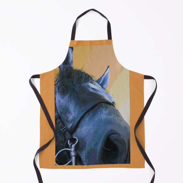 Item preview, Colorfull cute horse portrait designed and sold by horseaddicted.