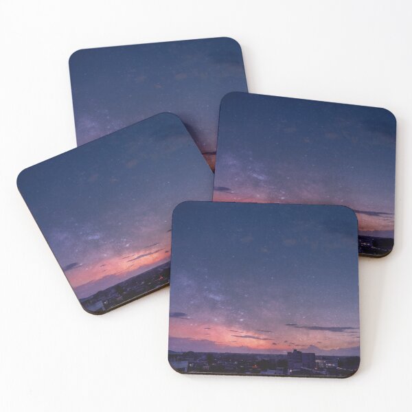 Item preview, Pink Purple Sunset Sky Aesthetic Print designed and sold by Eyanosa Native Design.
