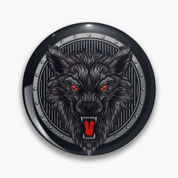 Item preview, Artistic Angry Wolf Head Portrait - unique design designed and sold by Froyd Wess.