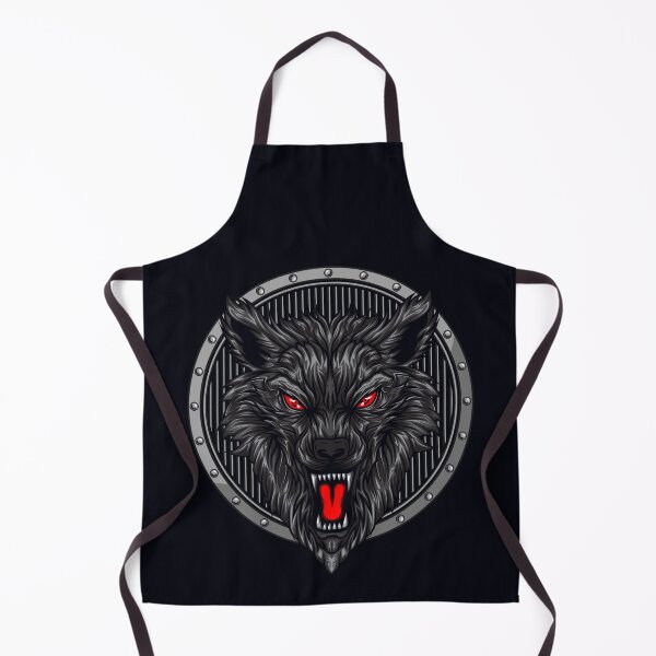 Item preview, Artistic Angry Wolf Head Portrait - unique design designed and sold by Froyd Wess.