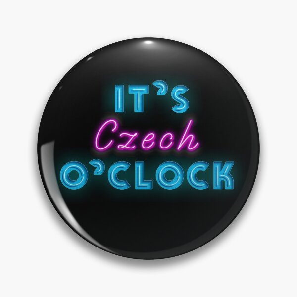 Item preview, Czech O`clock Cool Neon Sign For Czech soulmate designed and sold by Urosek.