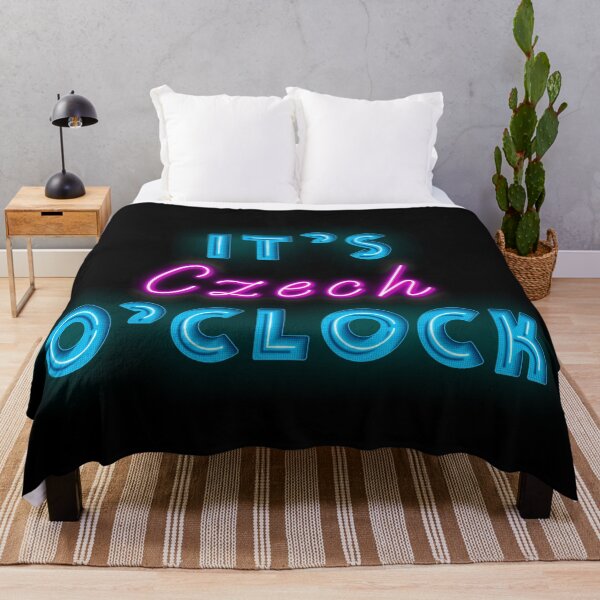 Item preview, Czech O`clock Cool Neon Sign For Czech soulmate designed and sold by Urosek.