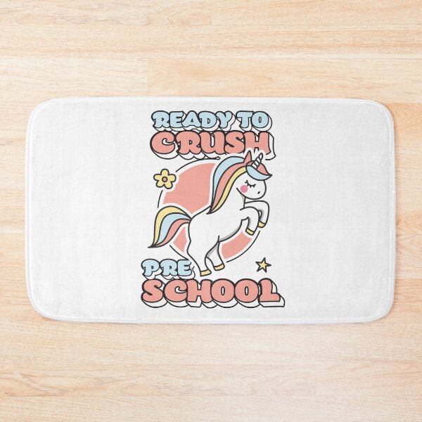 Item preview, Ready to Crush Preschool - Cute Kawaii Unicorn designed and sold by Rhu Creations.