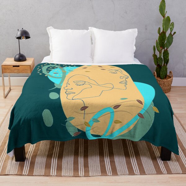 Item preview, Minimalist Linear Abstract Faces and Shapes, Abstract Linear Design, Trippy Psychedelic Arte Abstracto designed and sold by Adri Barnard.