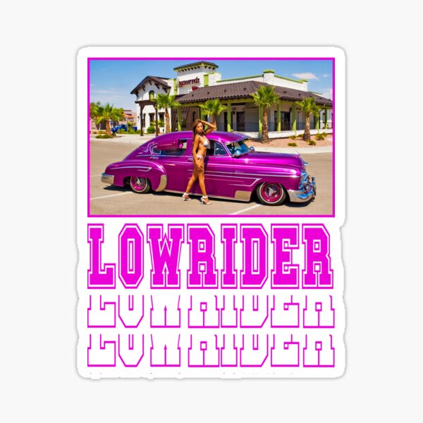 Lil Homies Low Rider Chola Cholo Yardcards Lawn Signs M529fs