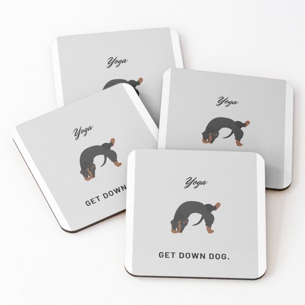 Item preview, Funny yoga down dog designed and sold by Stationeryamore.