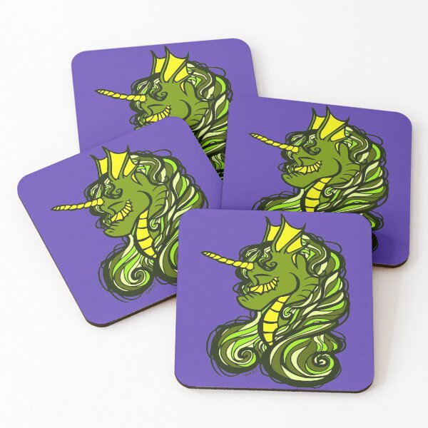 Item preview, Unicorn From The Black Lagoon designed and sold by JanGrackle.